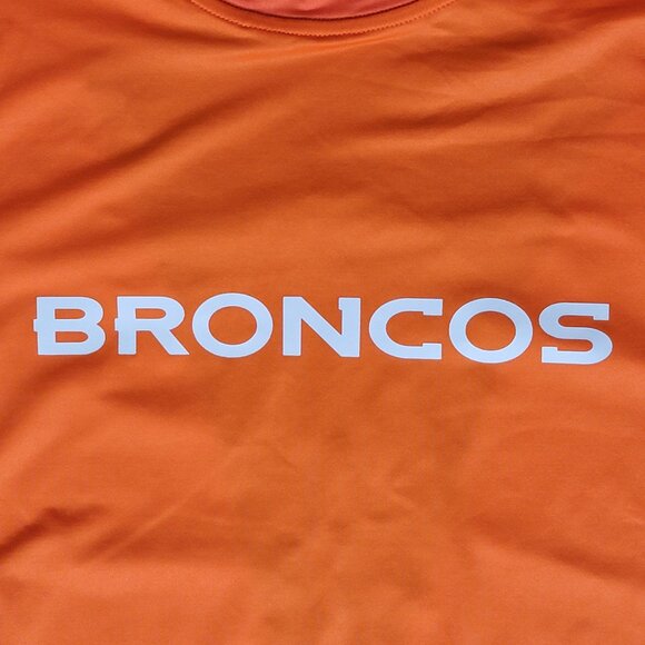 Mens Nike Dri-Fit Orange Denver Broncos Football Performance T-Shirt - XL - Picture 5 of 10